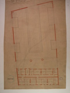 Plans du Grand Orient de France, 5e étage