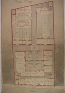 Plans du Grand Orient de France, 4e étage