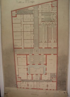 Plans du Grand Orient de France, 3e étage