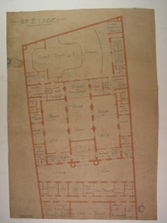 Plans du Grand Orient de France, 2e étage