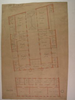 Plans du Grand Orient de France, 3e étage