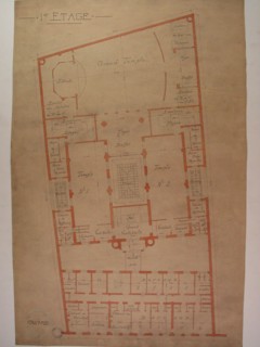 Plans du Grand Orient de France, 1er étage