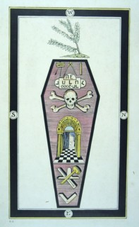 Tableau du Rite Emulation au grade de Maître