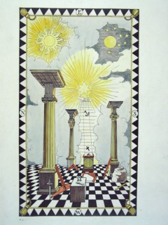 Tableau du Rite Emulation au grade d’Apprenti