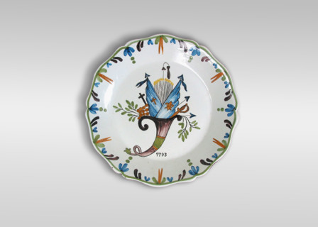 Masonic soup plate