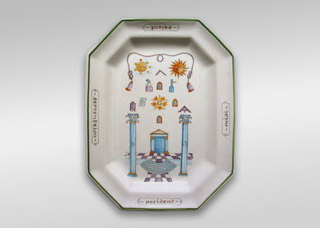 Masonic dish