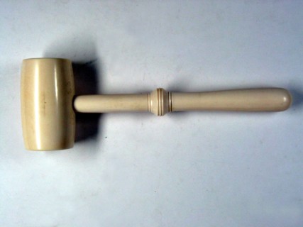 Ivory ritual gavel