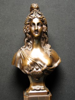 Bronze, Marianne by Gayrard.
