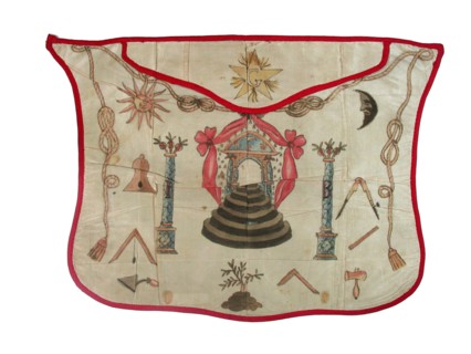 Tablier de Maître au Rite Ecossais Ancien et Accepté