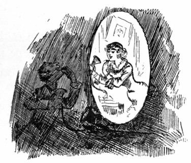Telephonescope demonstrations, illustration by Robida