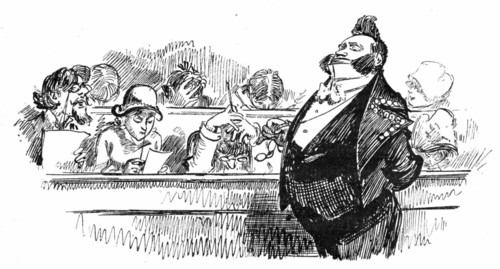 Agenda support, illustration by Robida