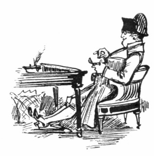 The true Napoleon, illustration by Robida