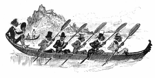 Oceanic Natives, illustration by Robida