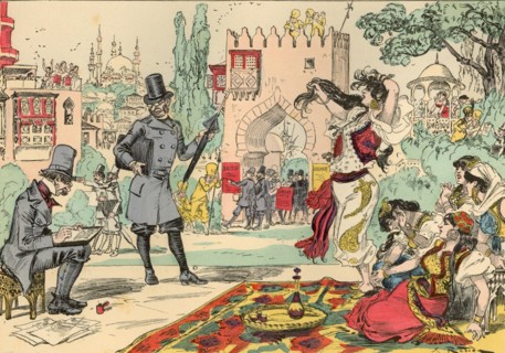 The Condition of Woman, illustration by Robida