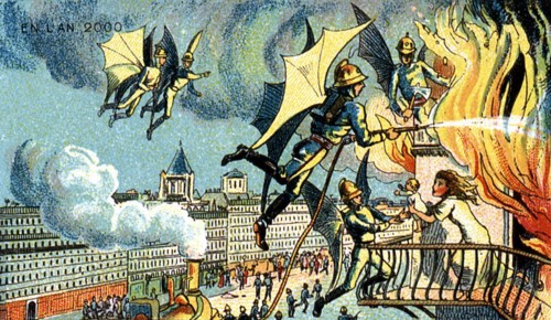 Flying firemen