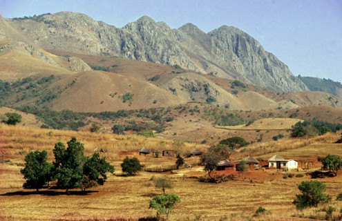 Les montagnes Gobolondo au Swaziland