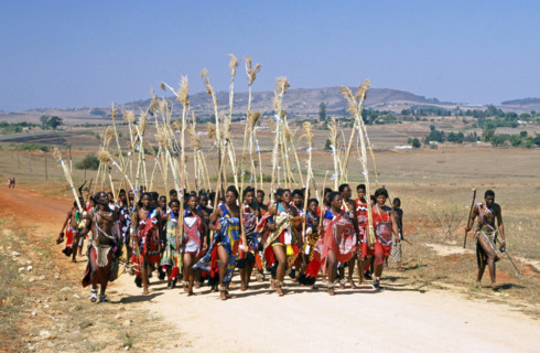 Danse traditionnelle Umhlanga au Swaziland