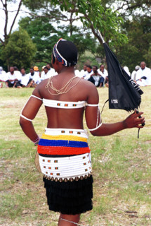 Gingindlovu, KwaZulu-Natal, South Africa
12/2003
young woman, youth, girls, shembe girl, dancing