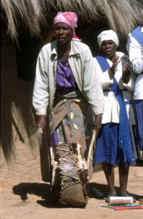 Drummer at Head of Mountain Church