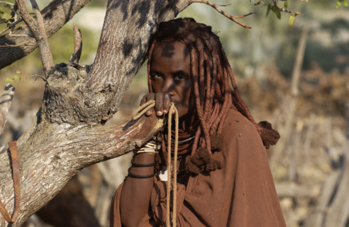 Himba woman 
\n