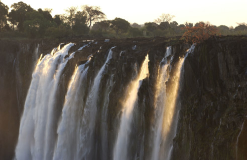 Victoria Falls from Zambia
\n