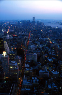 New York City less than a month before the terror attacks