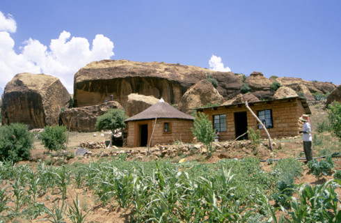 RURAL SCENE, SOUTHERN LESOTHO