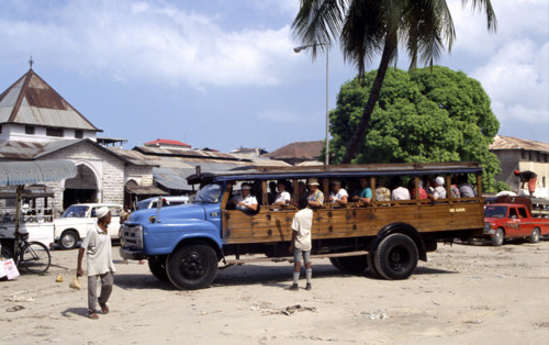 LOCAL TRANSPORT ON THE ISLAND OF ZANZIBAR, TANZANIA