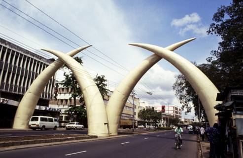 STREET, MOMBASA, KENYA
