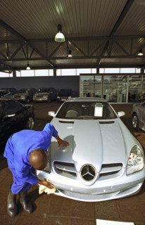 Getting used car ready