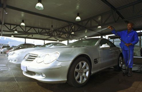 Getting used car ready