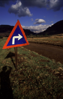 right turn sign