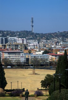 Union Buildings overlooking Pretoria
