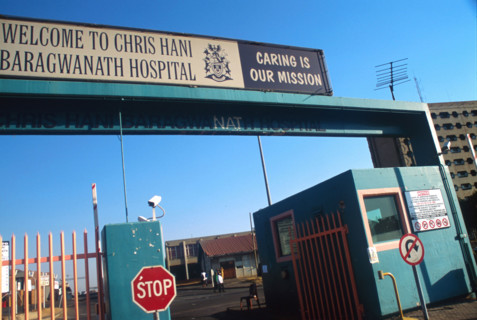 Baragwanath Hospital, Soweto, Johannesburg, South Africa
Baragwanath Hospital in Soweto township