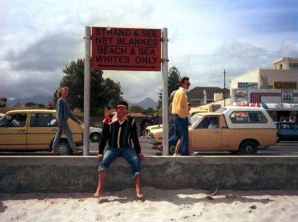 The Strand, Cape Town, South Africa, 1989

whites only sign, signs, signage, politics, political