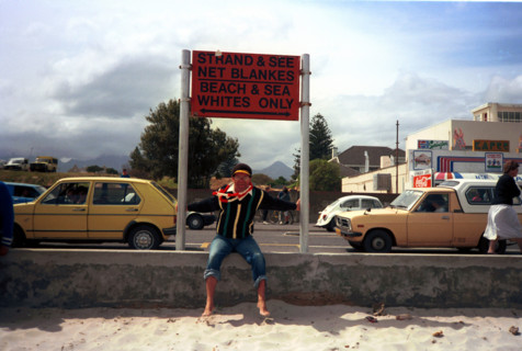 The Strand, Cape Town, South Africa, 1989

whites only sign, signs, signage, politics, political
