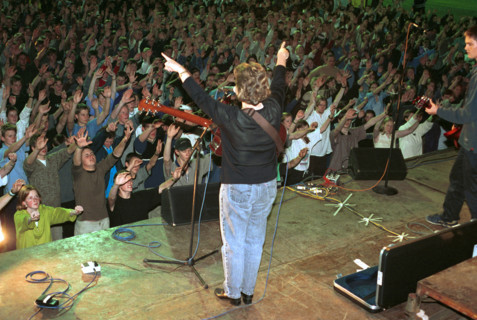 Pietermaritzburg, KwaZulu Natal, South Africa, 2000
christianity, christians, singing, conference,