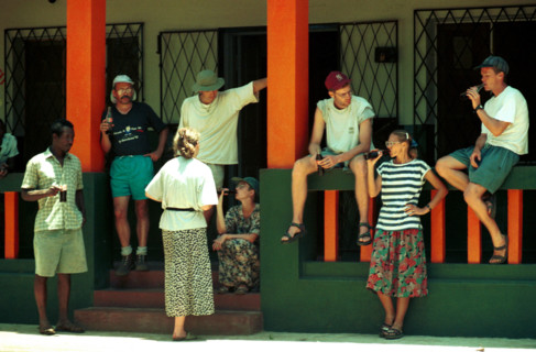 Ponta D'Ouro, Maputo Province, Mozambique, 12/997
day-tripper, excursionist, globetrotter,