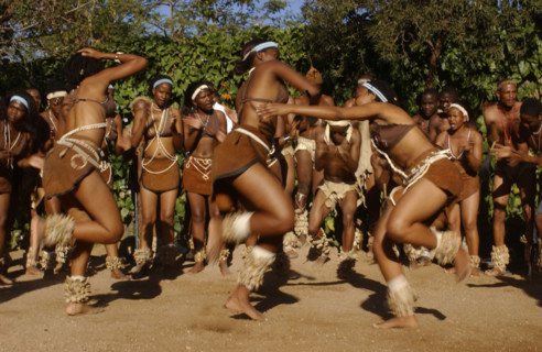 Traditional dancers