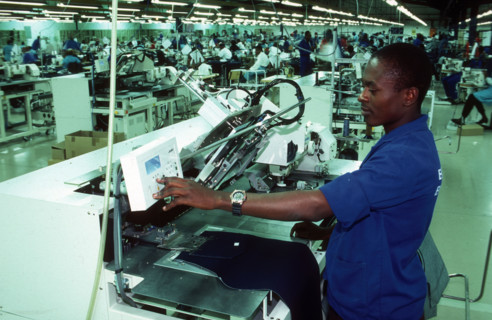 Garment factory. Gaborone