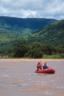 whitewater rafting