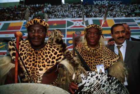 Prince Gideon Zulu and others at the AU Launch