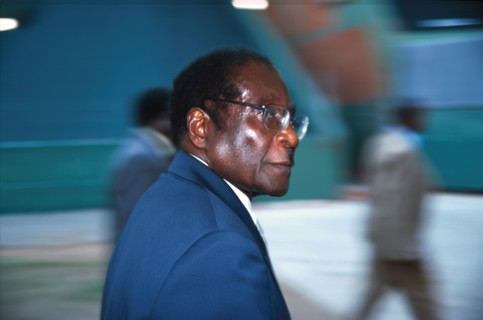 Robert Mugabe, president of the Republic of Zimbabwe