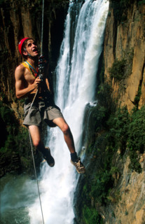Abseil at Howick Falls