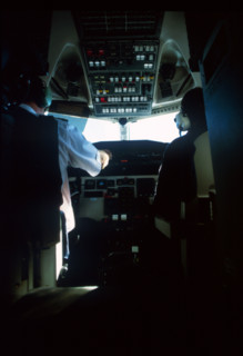 aeroplane cockpit