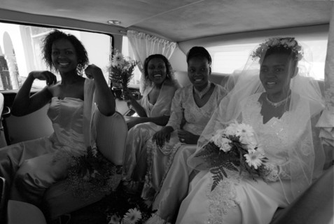 Riding the limo