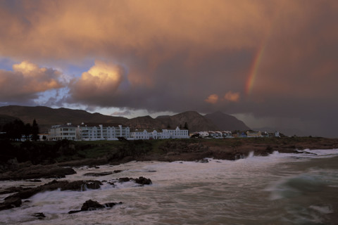 SUNSET OVER HERMANUS