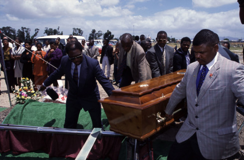 Rose Mabikwe's funeral