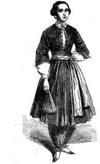Amelia Bloomer (1818-94), american feminist