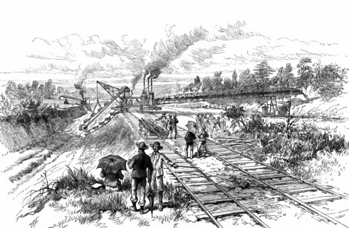 Canal de Panama. 1888